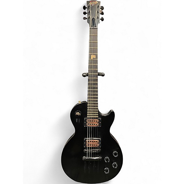 Used Gibson Les Paul Menace Black Solid Body Electric Guitar