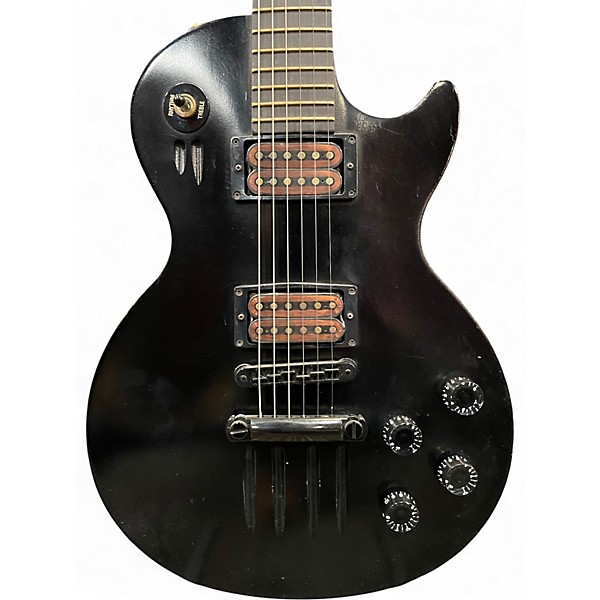 Used Gibson Les Paul Menace Black Solid Body Electric Guitar