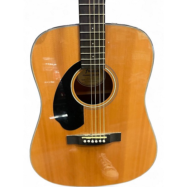 Used Fender CD-60S  Natural Acoustic Guitar