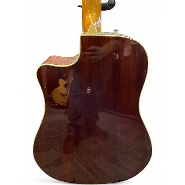 Used Fender Kingman SCE Antique Natural Acoustic Electric Guitar