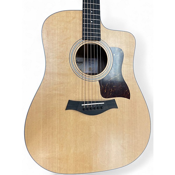 Used Taylor 210CE Natural Acoustic Electric Guitar
