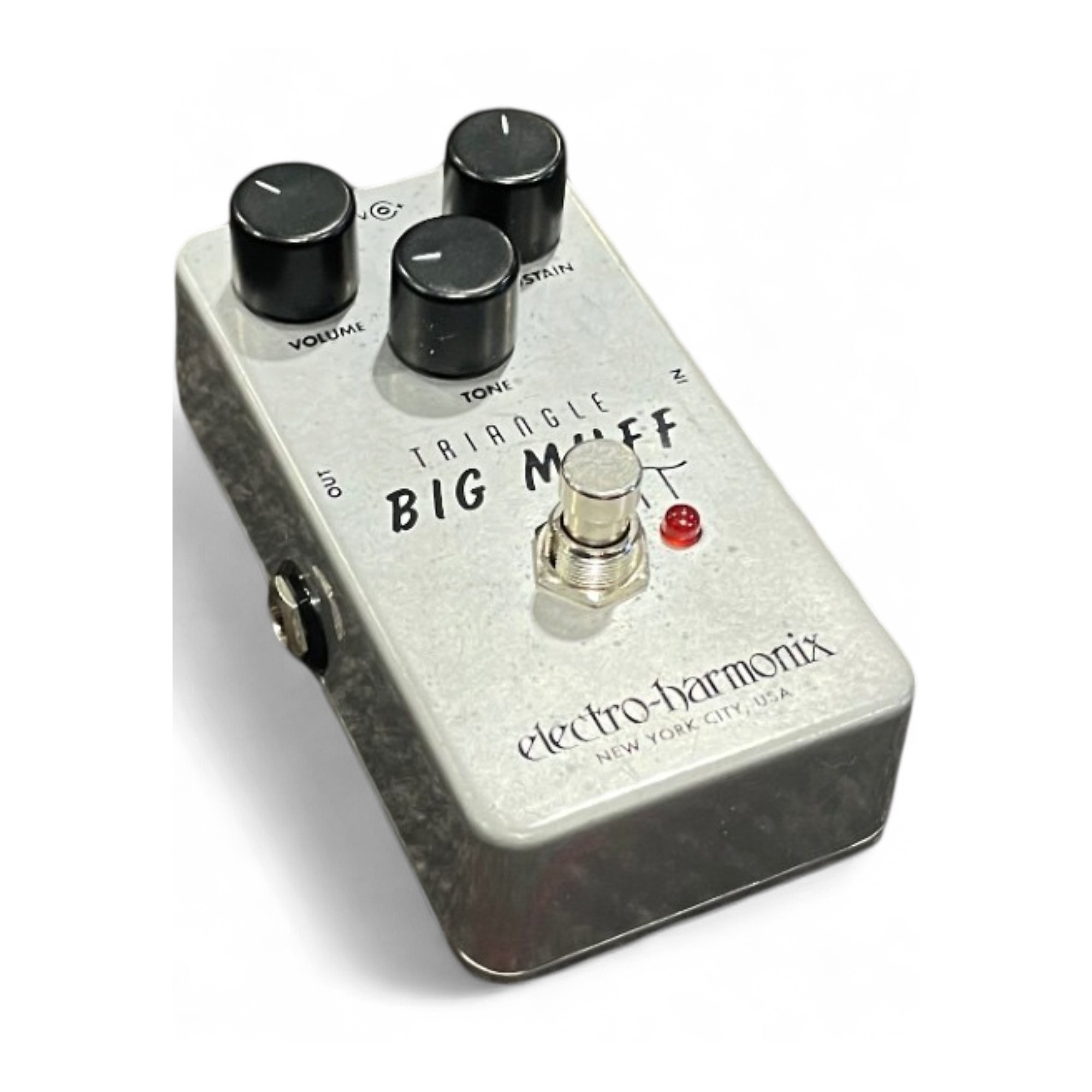 Used Electro-Harmonix Big Muff Triangle Pi Distortion Effect Pedal