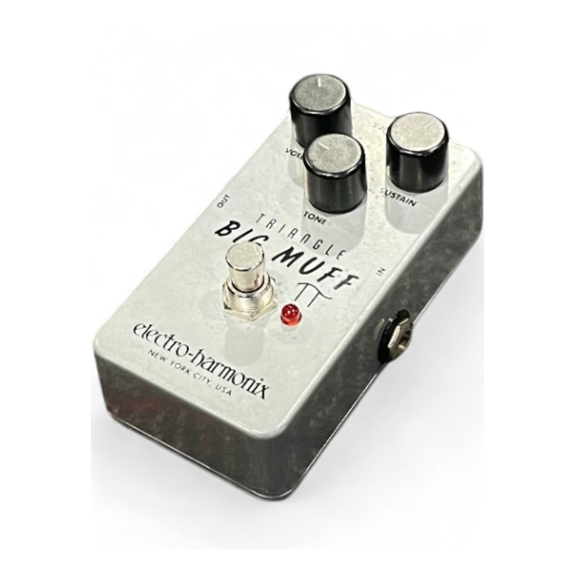 Used Electro-Harmonix Big Muff Triangle Pi Distortion Effect Pedal