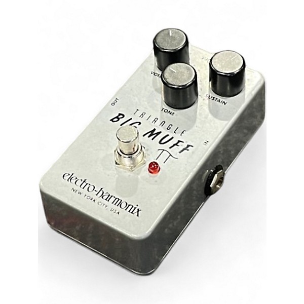 Used Electro-Harmonix Big Muff Triangle Pi Distortion Effect Pedal