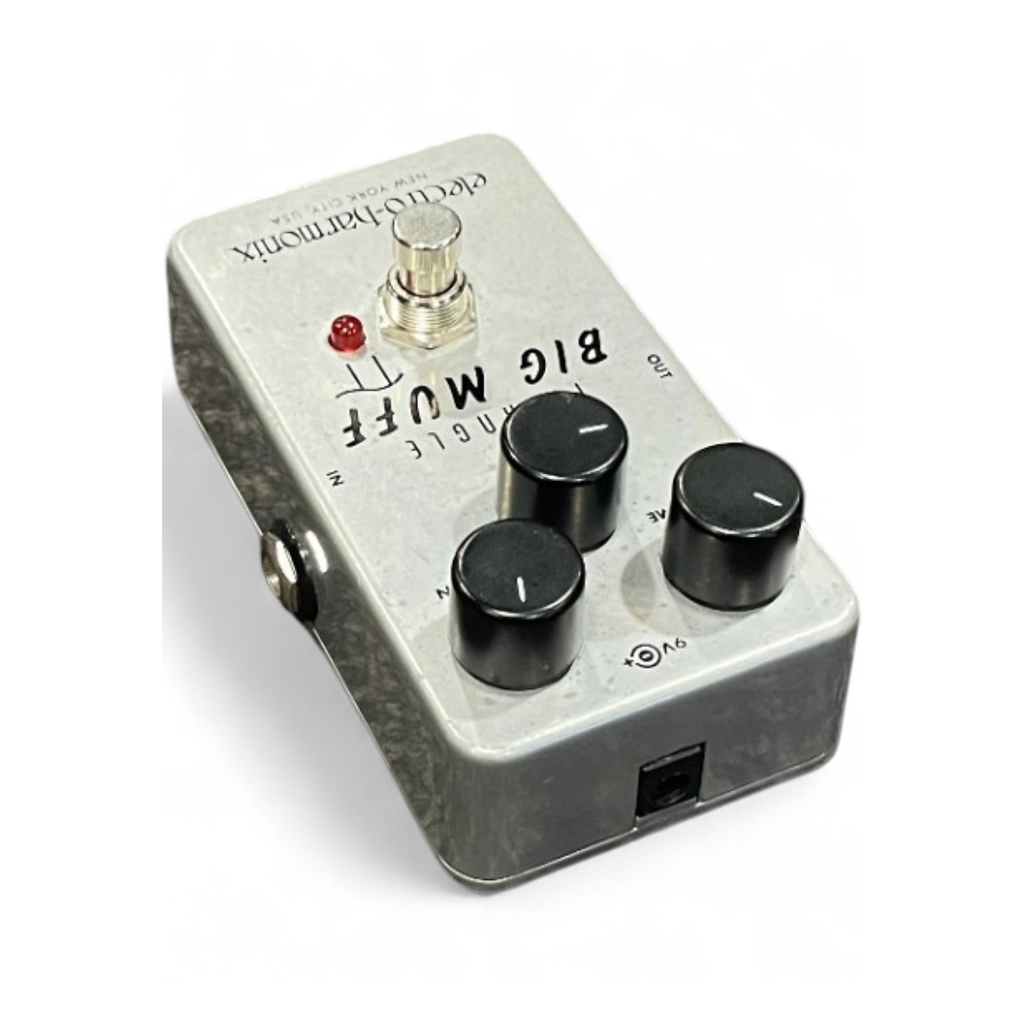 Used Electro-Harmonix Big Muff Triangle Pi Distortion Effect Pedal
