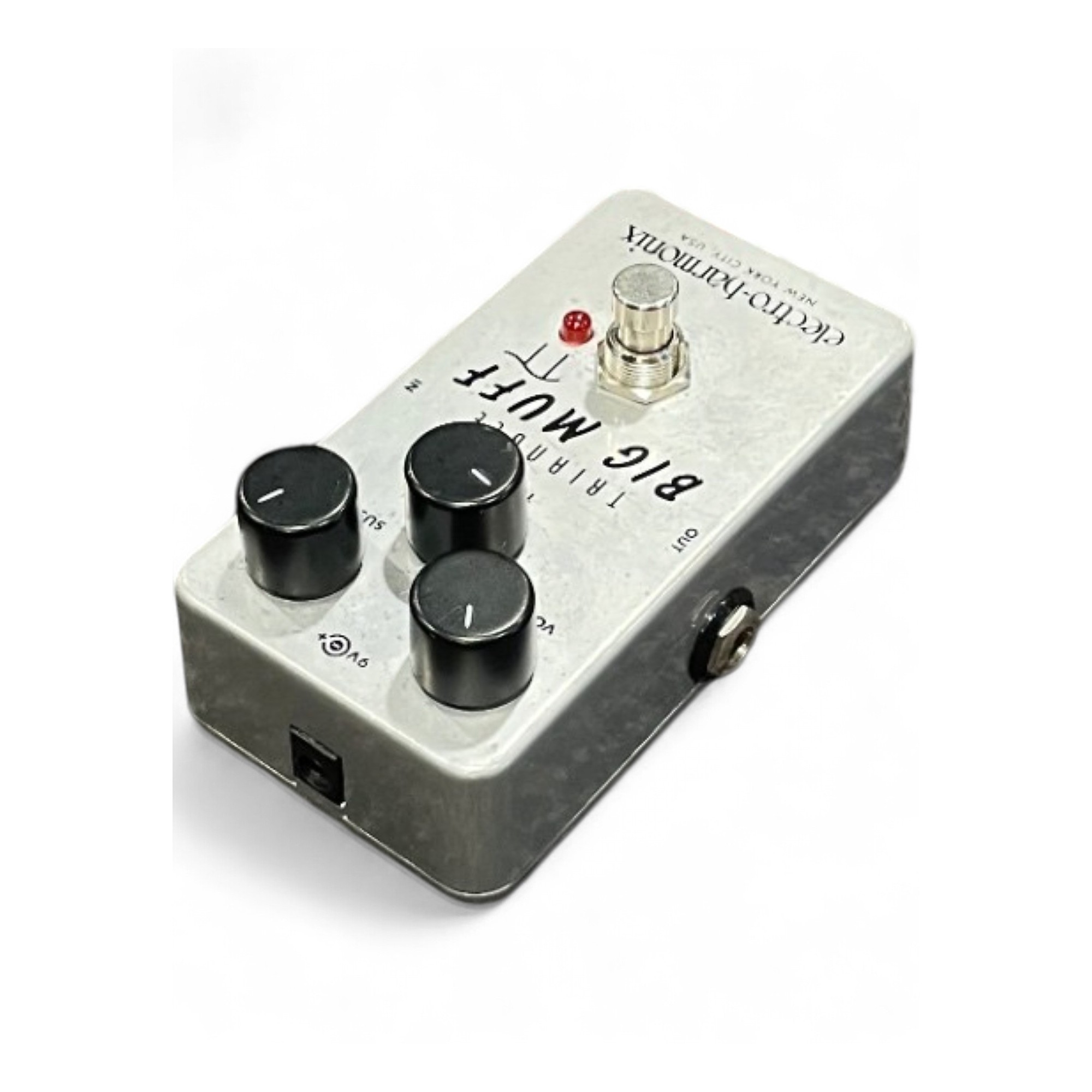 Used Electro-Harmonix Big Muff Triangle Pi Distortion Effect Pedal