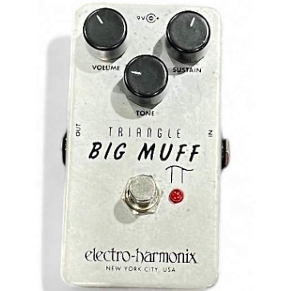 Used Electro-Harmonix Big Muff Triangle Pi Distortion Effect Pedal
