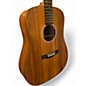 Used Martin DXK2 Left Handed Natural Acoustic Electric Guitar