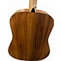 Used Martin DXK2 Left Handed Natural Acoustic Electric Guitar