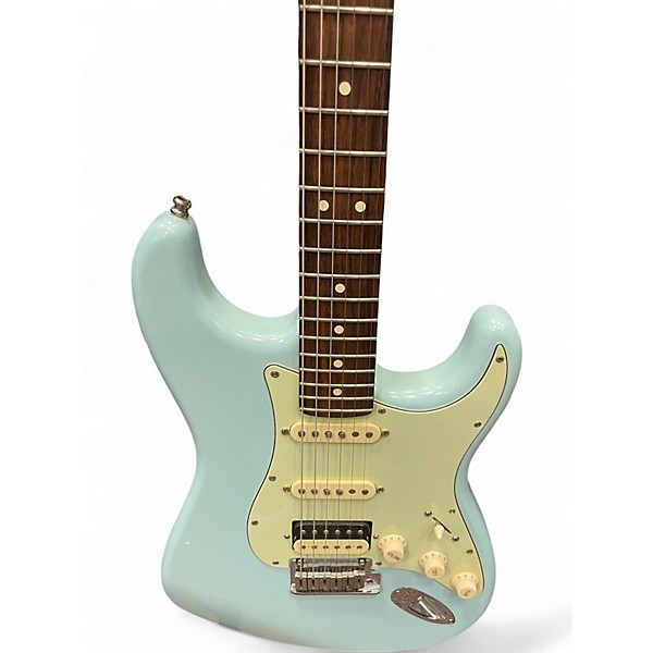 Used Fender American Stratocaster Daphne Blue Solid Body Electric Guitar
