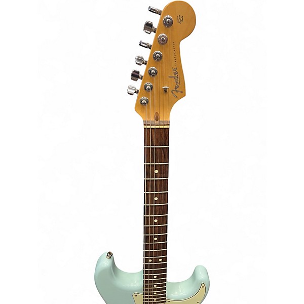 Used Fender American Stratocaster Daphne Blue Solid Body Electric Guitar