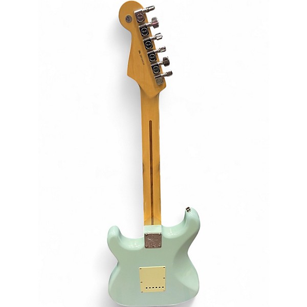 Used Fender American Stratocaster Daphne Blue Solid Body Electric Guitar