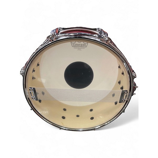 Used Pearl 5.5X13 Midtown Ruby Sparkle Drum