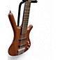 Used Warwick Corvette 5 String Natural Electric Bass Guitar