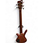 Used Warwick Corvette 5 String Natural Electric Bass Guitar