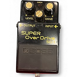 Used BOSS SD1 Super Overdrive Effect Pedal