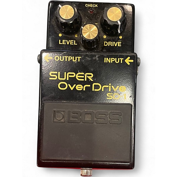 Used BOSS SD1 Super Overdrive Effect Pedal
