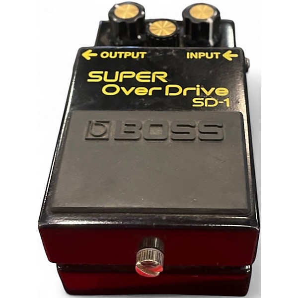 Used BOSS SD1 Super Overdrive Effect Pedal