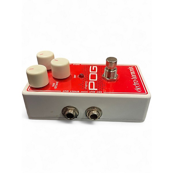 Used Electro-Harmonix Micro Pog Polyphonic Octave Generator Effect Pedal