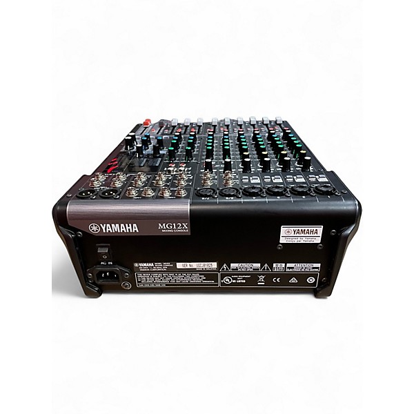Used Yamaha MG12X Unpowered Mixer