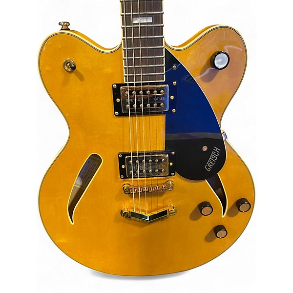 Used Gretsch Guitars Streamliner Block Cat-Eye With V-Stoptail village amber Hollow Body Electric Guitar