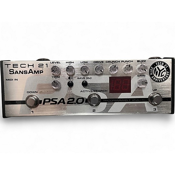 Used Tech 21 SansAmp PSA 2.0 Guitar Preamp
