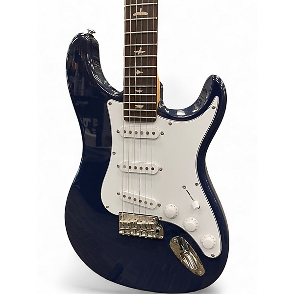 Used PRS SE Silver Sky Blue Solid Body Electric Guitar