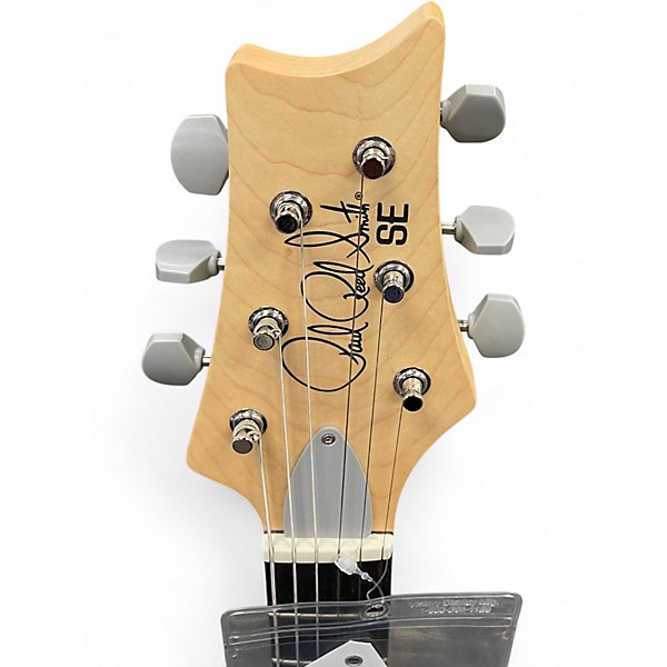 Used PRS SE Silver Sky Blue Solid Body Electric Guitar