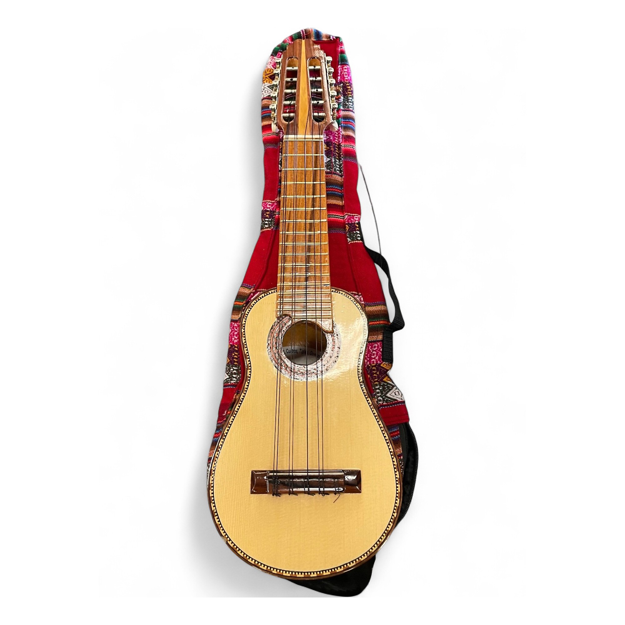 Used Bolivia Mall Charango Natural Latin Stringed Instrument