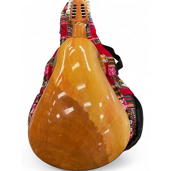 Used Bolivia Mall Charango Natural Latin Stringed Instrument