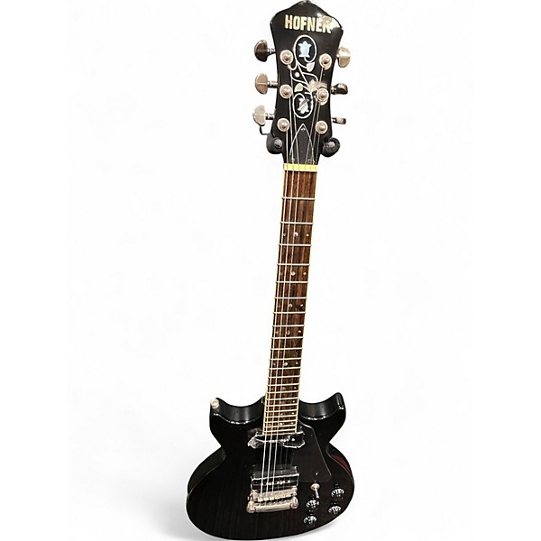 Used Hofner Colorama  Black Solid Body Electric Guitar