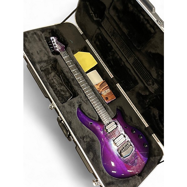 Used Ernie Ball Music Man Majesty Trans Purple Solid Body Electric Guitar