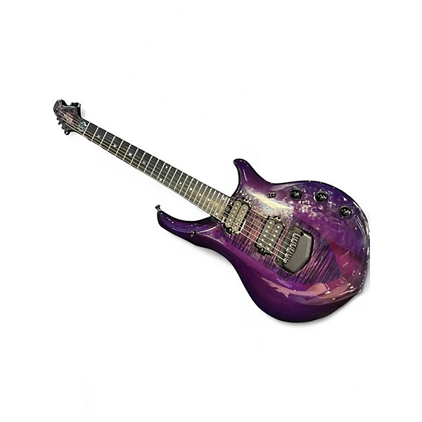 Used Ernie Ball Music Man Majesty Trans Purple Solid Body Electric Guitar