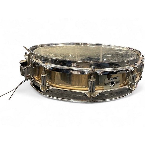 Used Remo 14in PICCOLO SNARE BRASS Drum