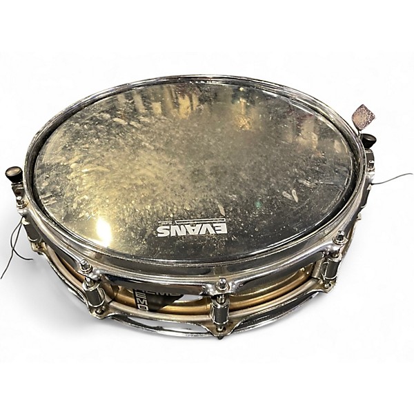 Used Remo 14in PICCOLO SNARE BRASS Drum