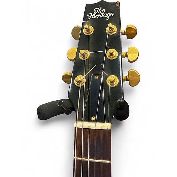 Used Heritage H157 Ebony Solid Body Electric Guitar