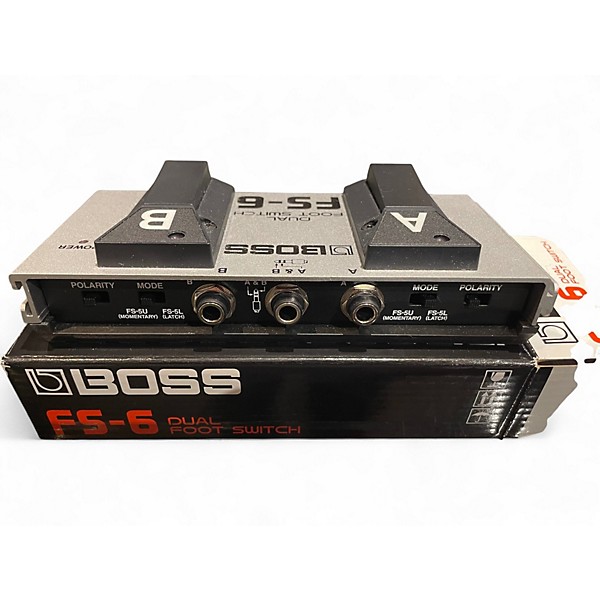 Used BOSS FS6 Dual Footswitch Sustain Pedal
