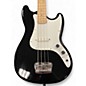 Used Squier Bronco Black Electric Bass Guitar