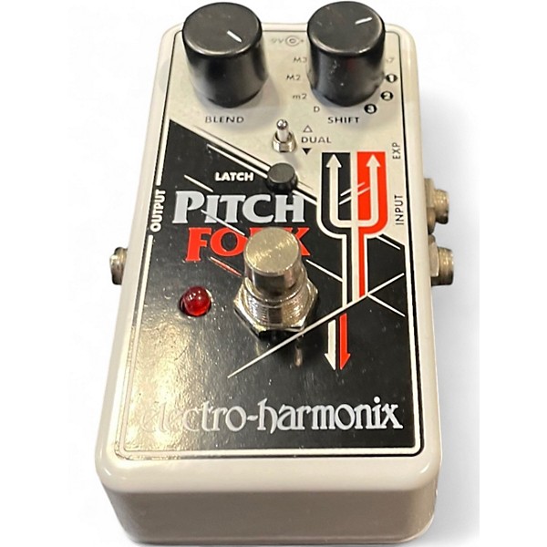 Used Electro-Harmonix Pitch Fork Polyphonic Pitch Shifting Effect Pedal