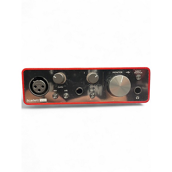 Used Focusrite Scarlett Solo Gen 3 Audio Interface