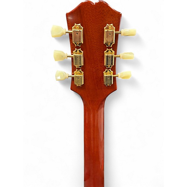 Used Epiphone Inspired by Gibson Hummingbird  Aged Cherry Sunburst Acoustic Electric Guitar