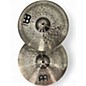Used MEINL 14in HCS Hi Hat Pair Cymbal thumbnail