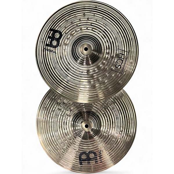 Used MEINL 14in HCS Hi Hat Pair Cymbal