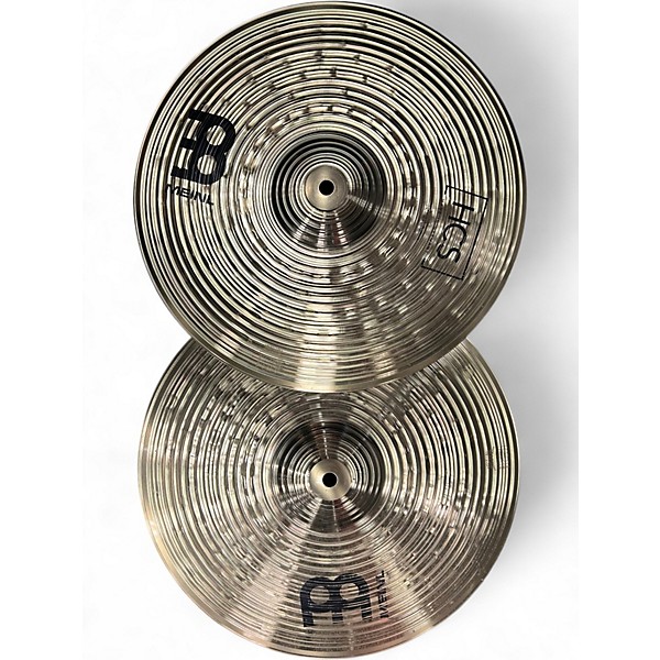 Used MEINL 14in HCS Hi Hat Pair Cymbal