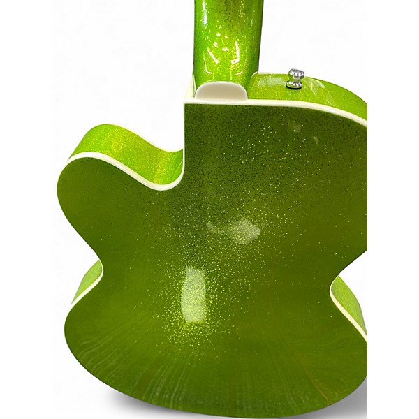Used Gretsch Guitars G6120SH Brian Setzer Signature Hot Rod Extreme Coolant Green Hollow Body Electric Guitar