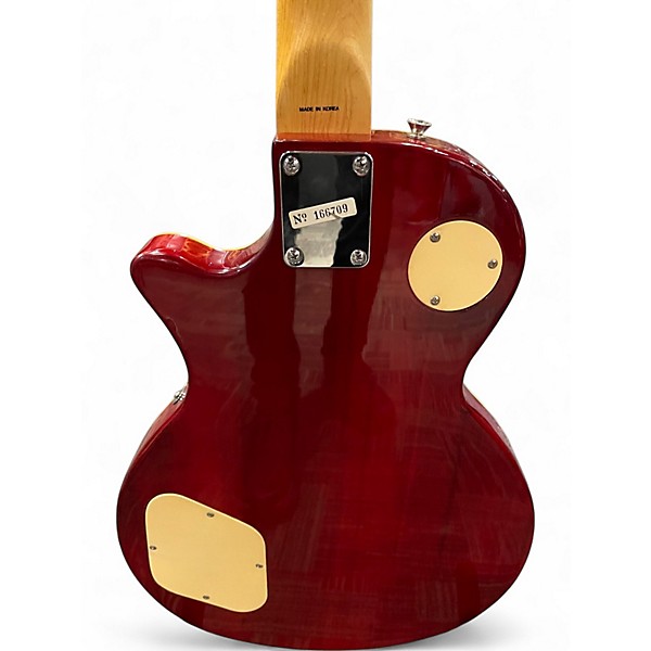 Used Bentley Singlecut Sunburst Solid Body Electric Guitar