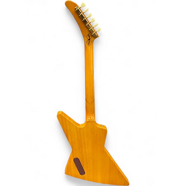 Used Epiphone 1958 Korina Explorer Aged Natural Solid Body Electric Guitar