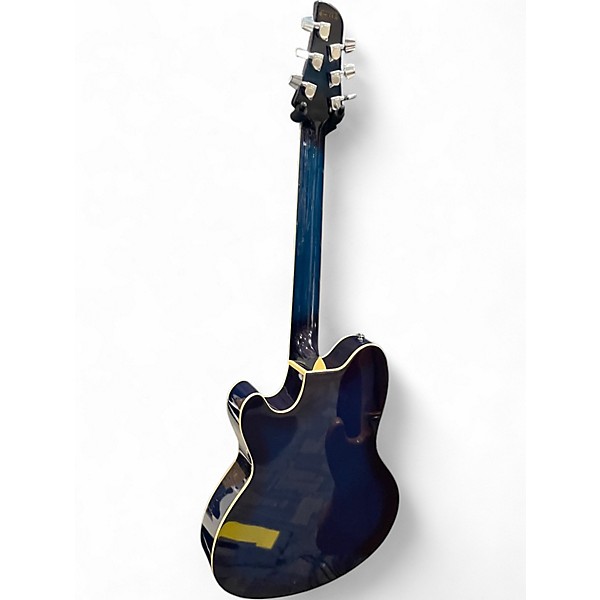 Used Ibanez TCY10E Talman Blue Burst Acoustic Electric Guitar
