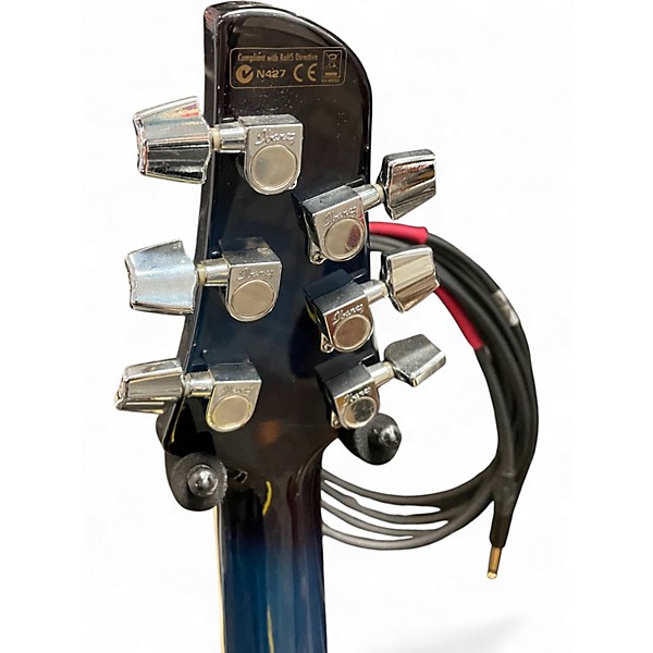 Used Ibanez TCY10E Talman Blue Burst Acoustic Electric Guitar