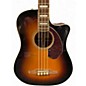 Used Fender Kingman SCE 3 Tone Sunburst Acoustic Electric Guitar
